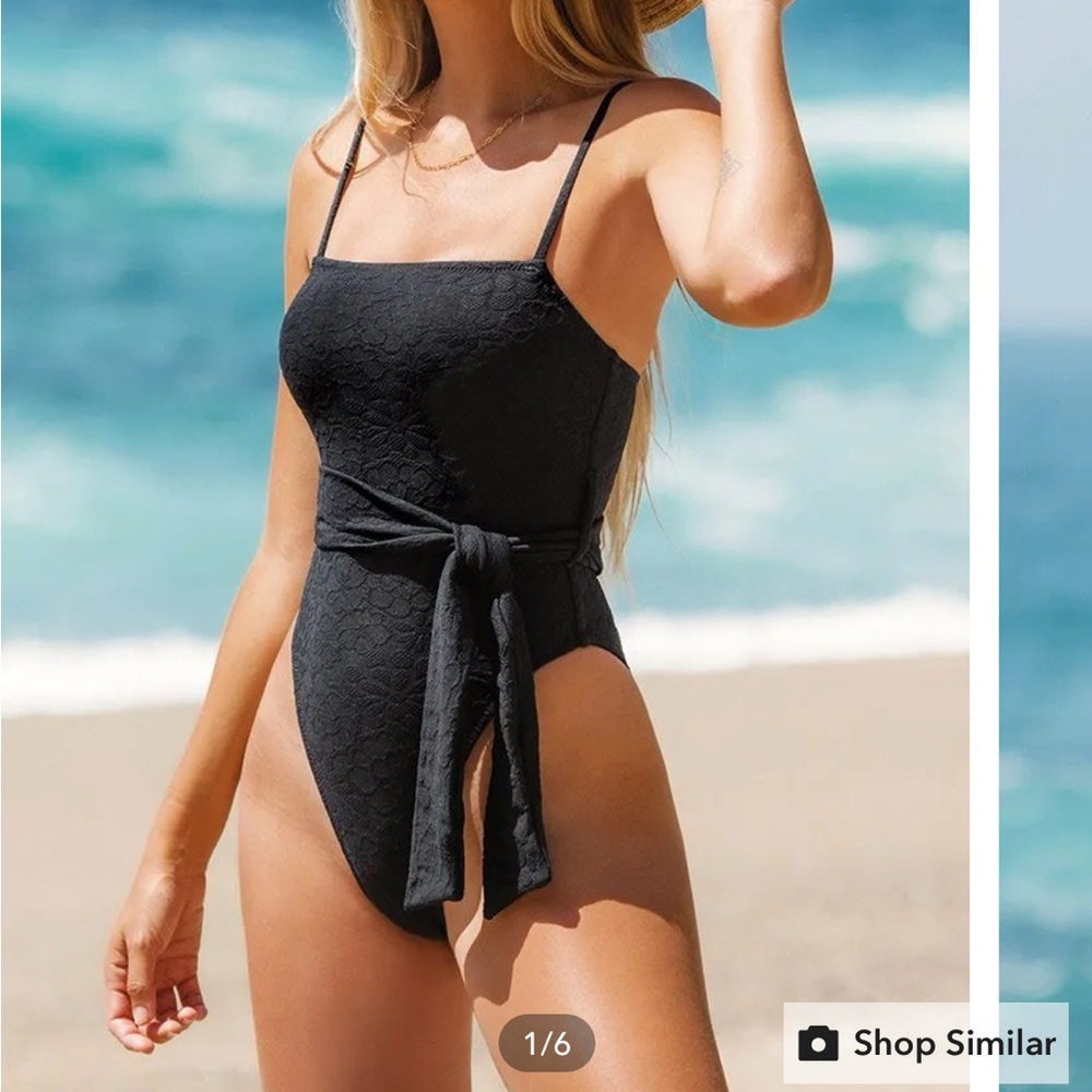 NWT CUPSHE Black Swim 👙
